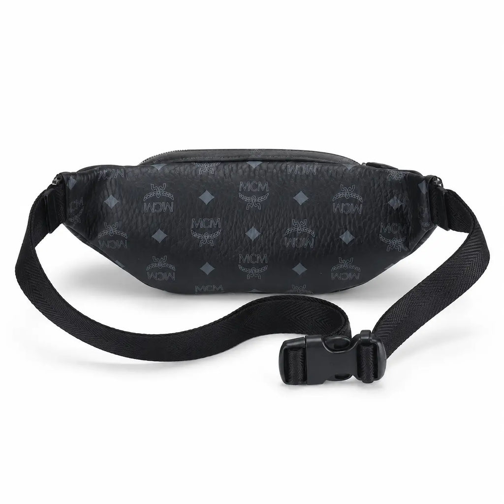 MCM Fursten Series Small Belt Bag (Black)