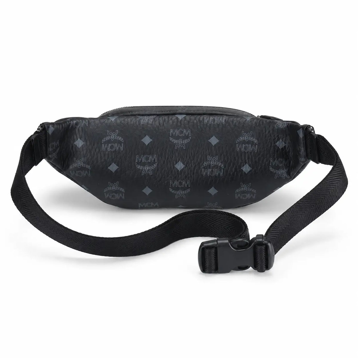 MCM Fursten Series Small Belt Bag (Black)
