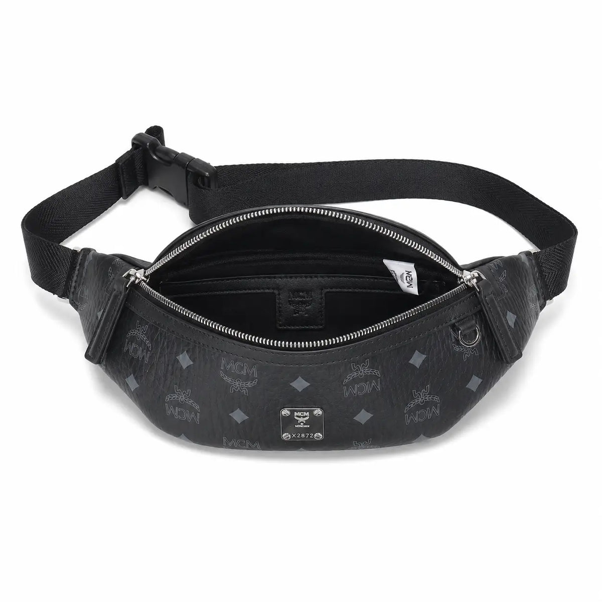 MCM Fursten Series Small Belt Bag (Black)