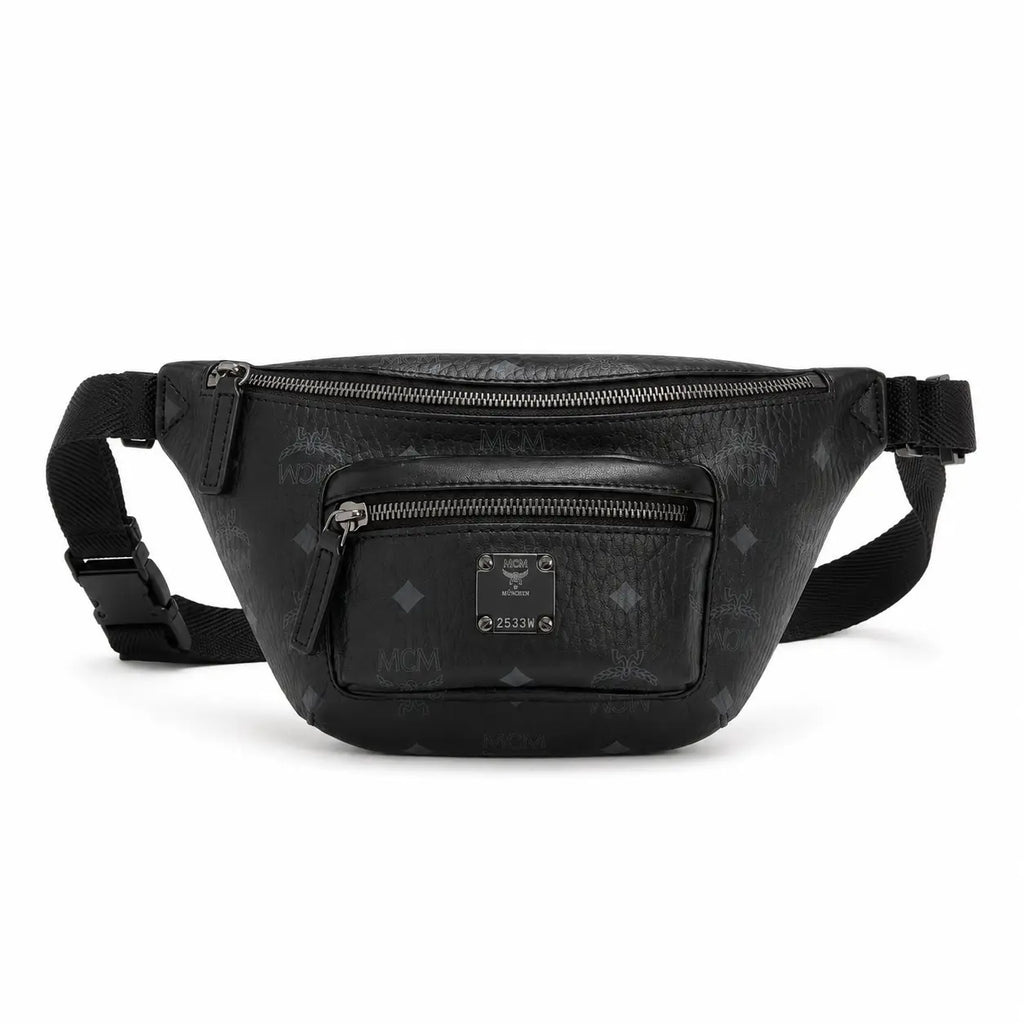 MCM Fursten Medium Waist Bag (Black)