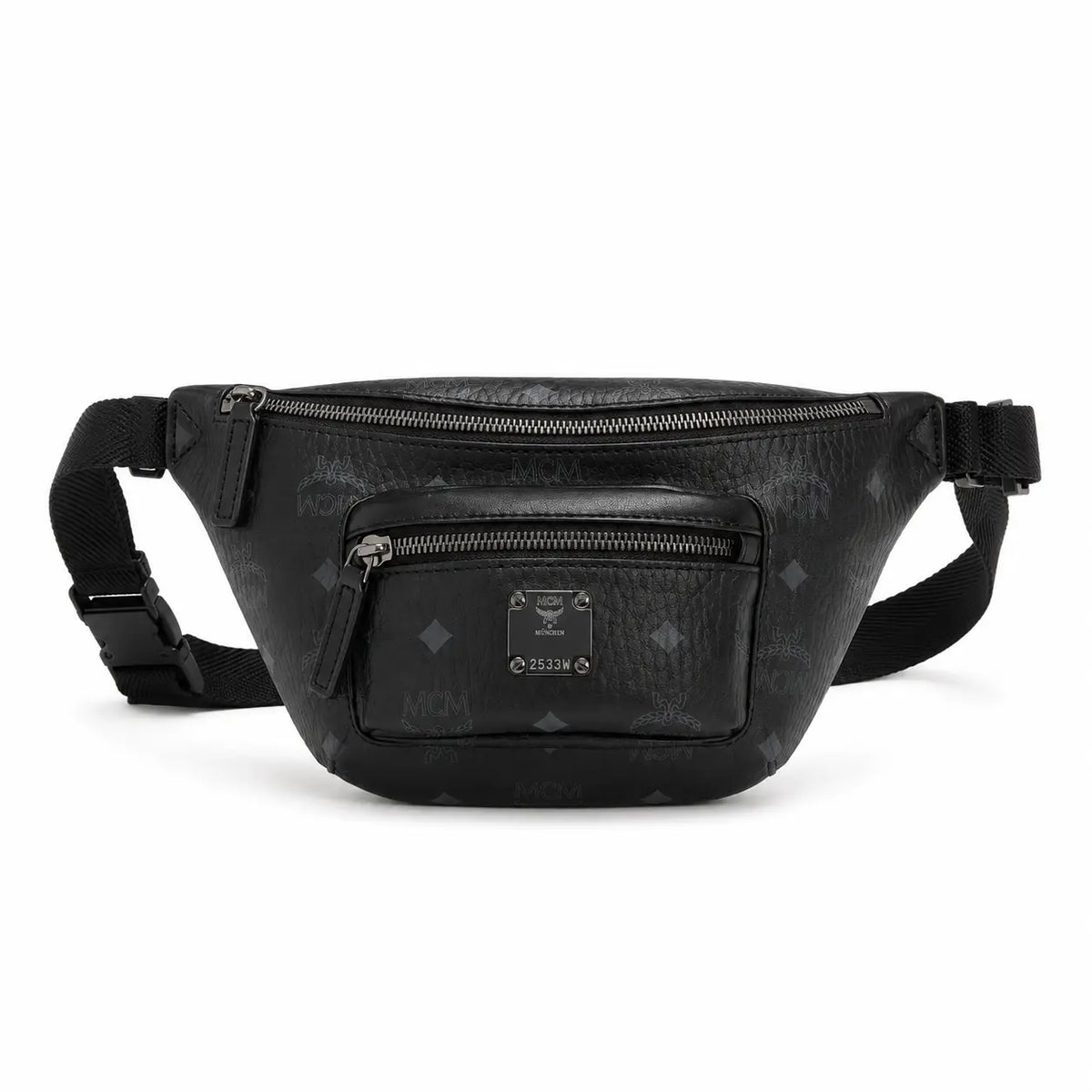 MCM Fursten Medium Waist Bag (Black)