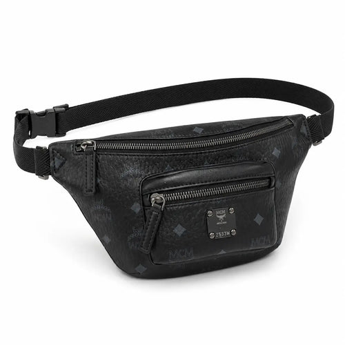 MCM Fursten Medium Waist Bag (Black)