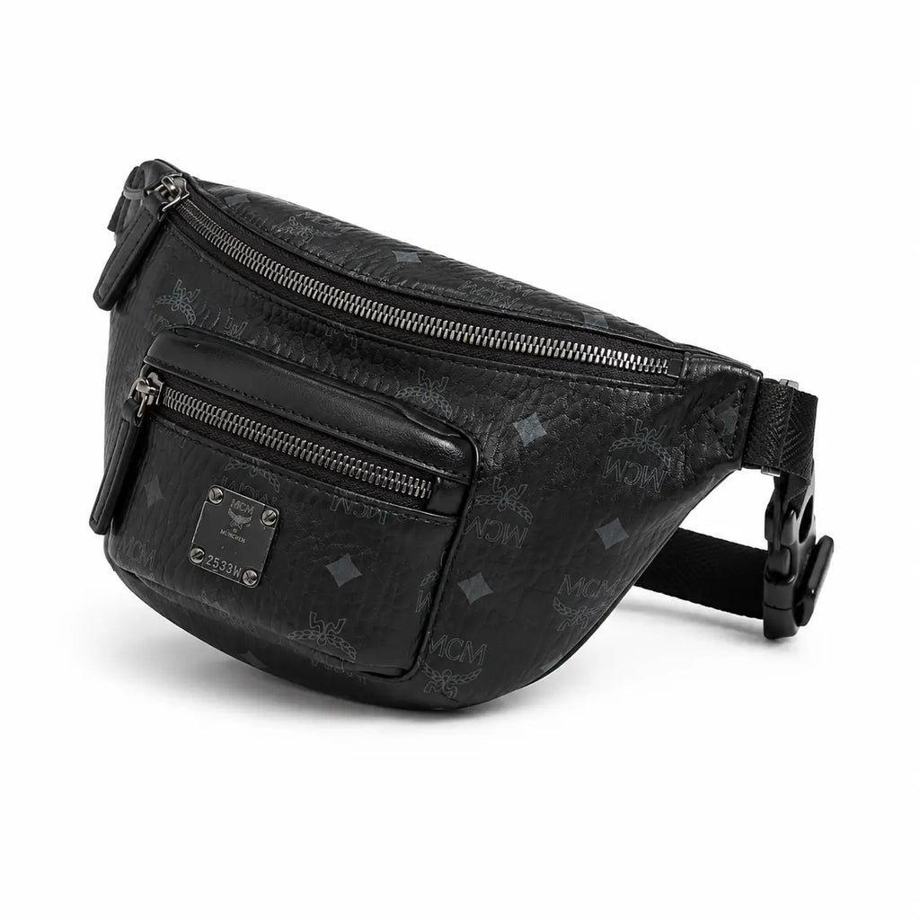 MCM Fursten Medium Waist Bag (Black)
