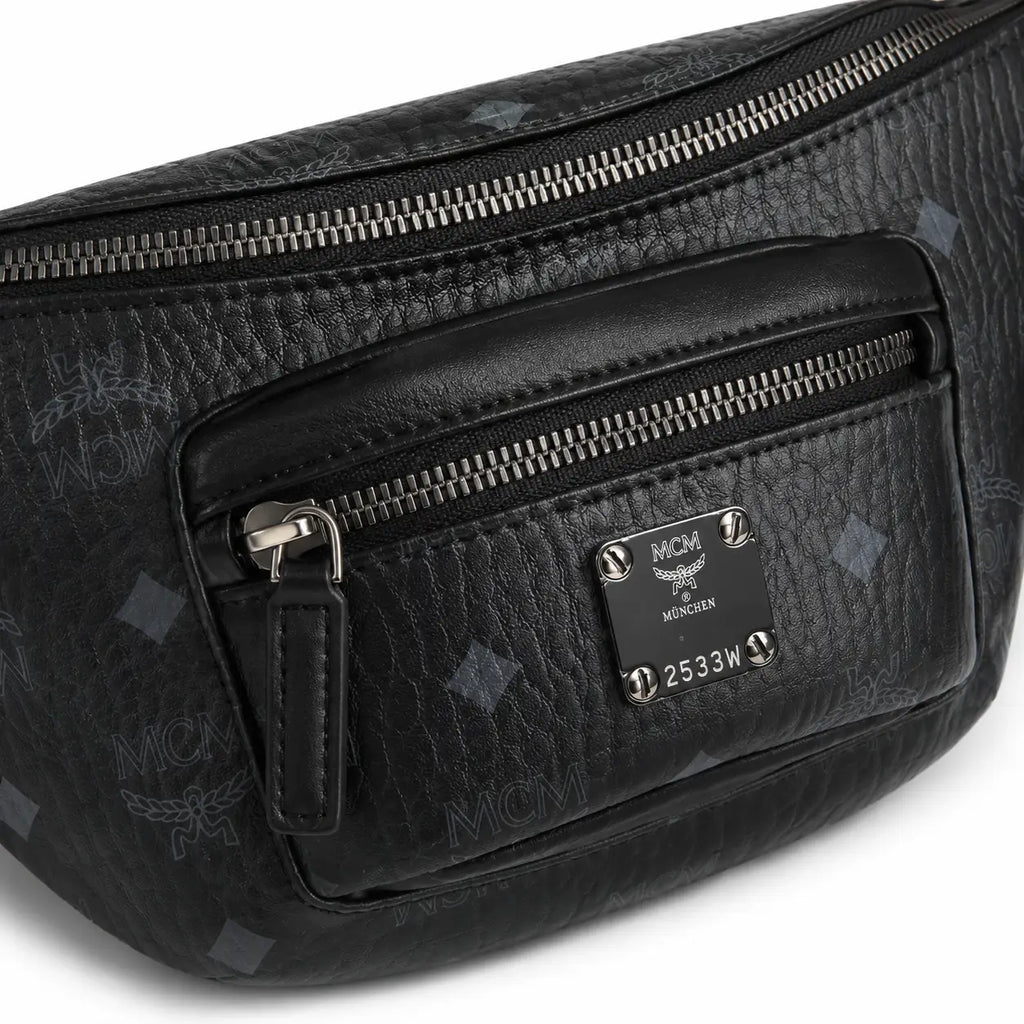 MCM Fursten Medium Waist Bag (Black)