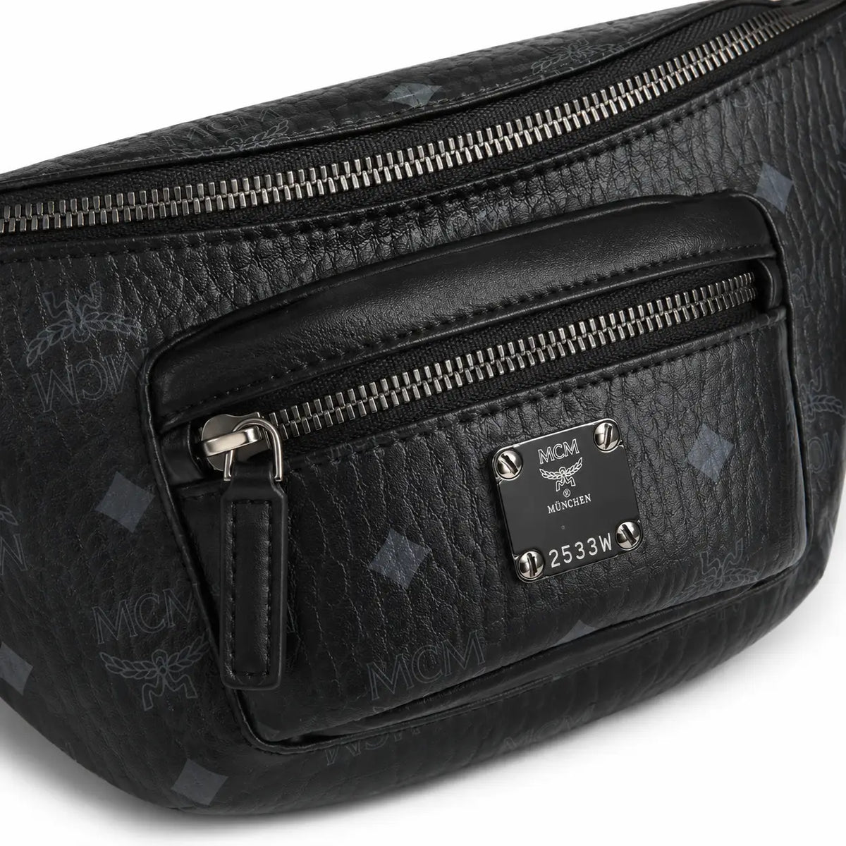 MCM Fursten Medium Waist Bag (Black)