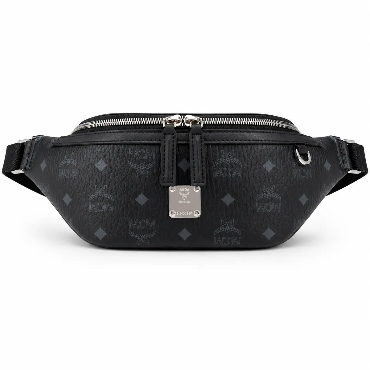 MCM Fursten Medium Belt Bag (Black)