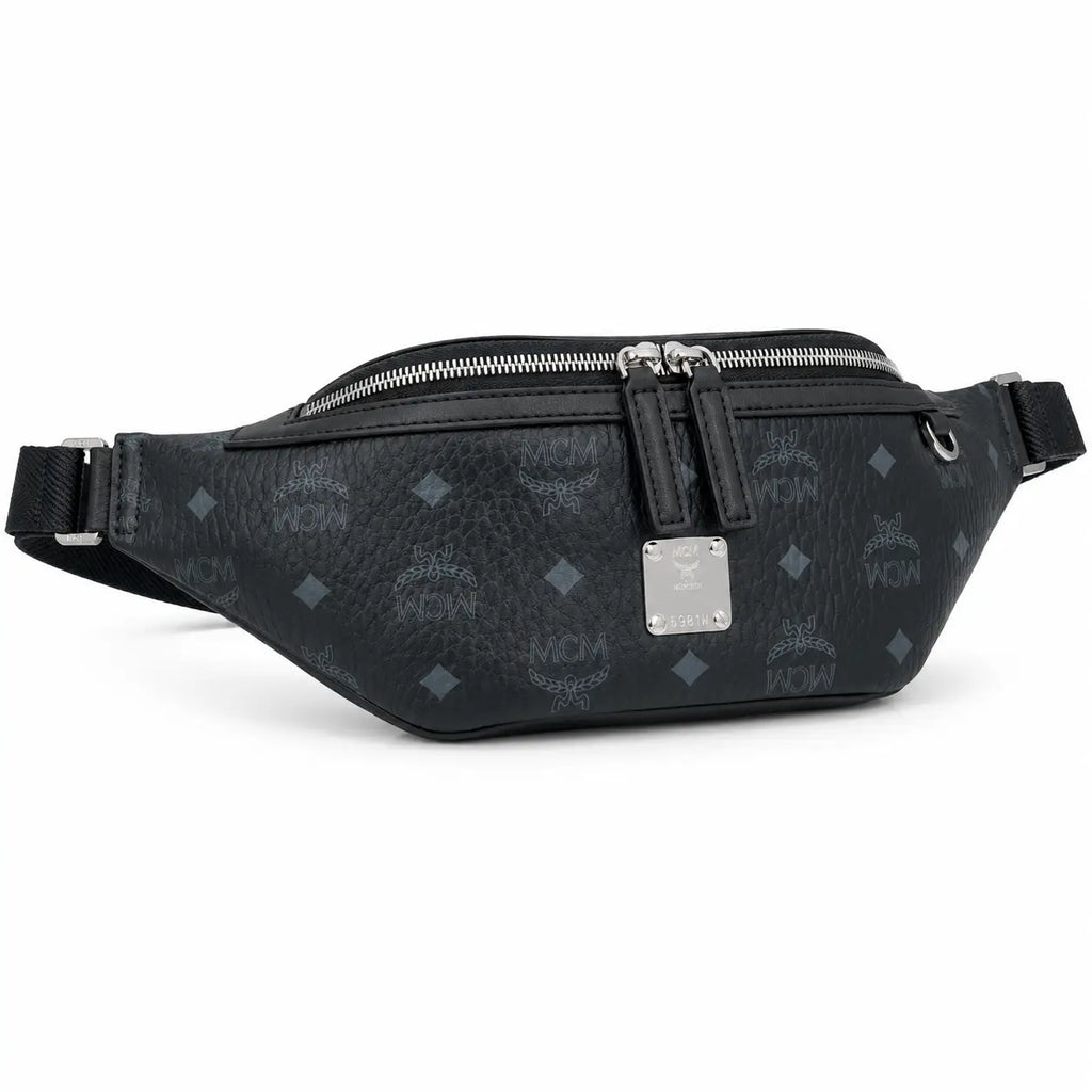 MCM Fursten Medium Belt Bag (Black)