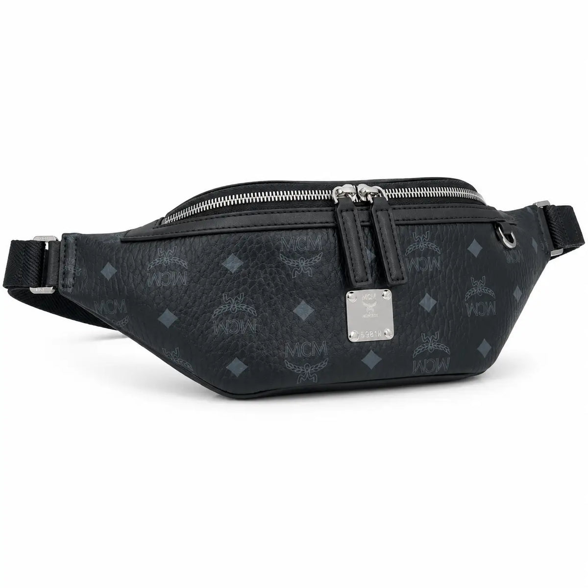 MCM Fursten Medium Belt Bag (Black)