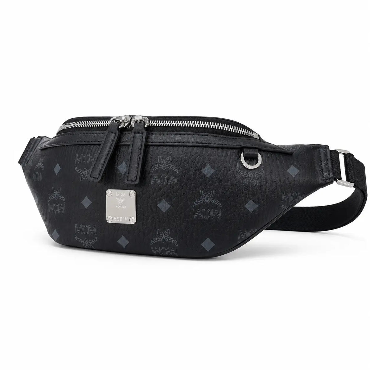 MCM Fursten Medium Belt Bag (Black)