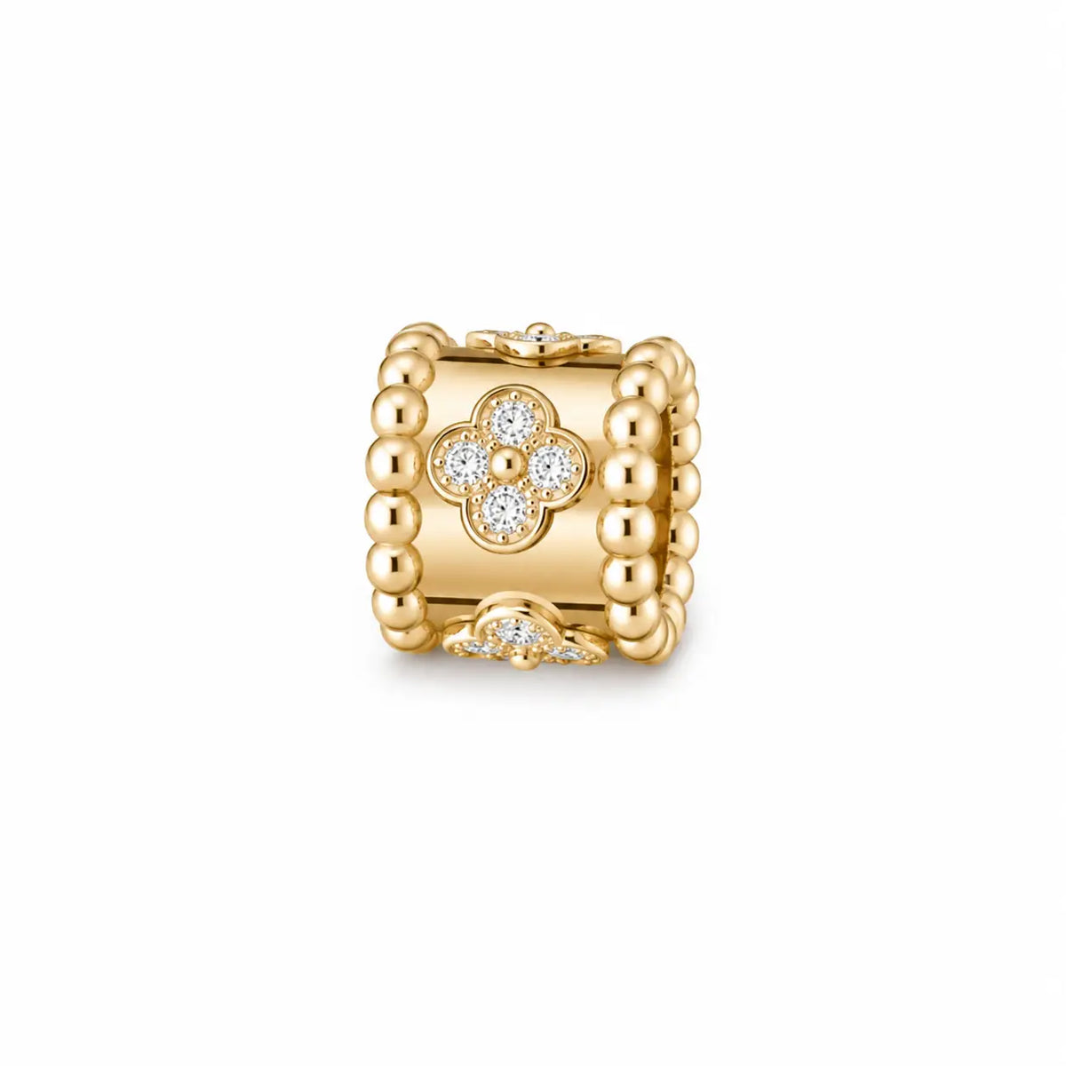 Van Cleef & Arpels Perlée collection clover motif pendant
