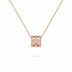 Van Cleef & Arpels Perlée collection clover motif pendant