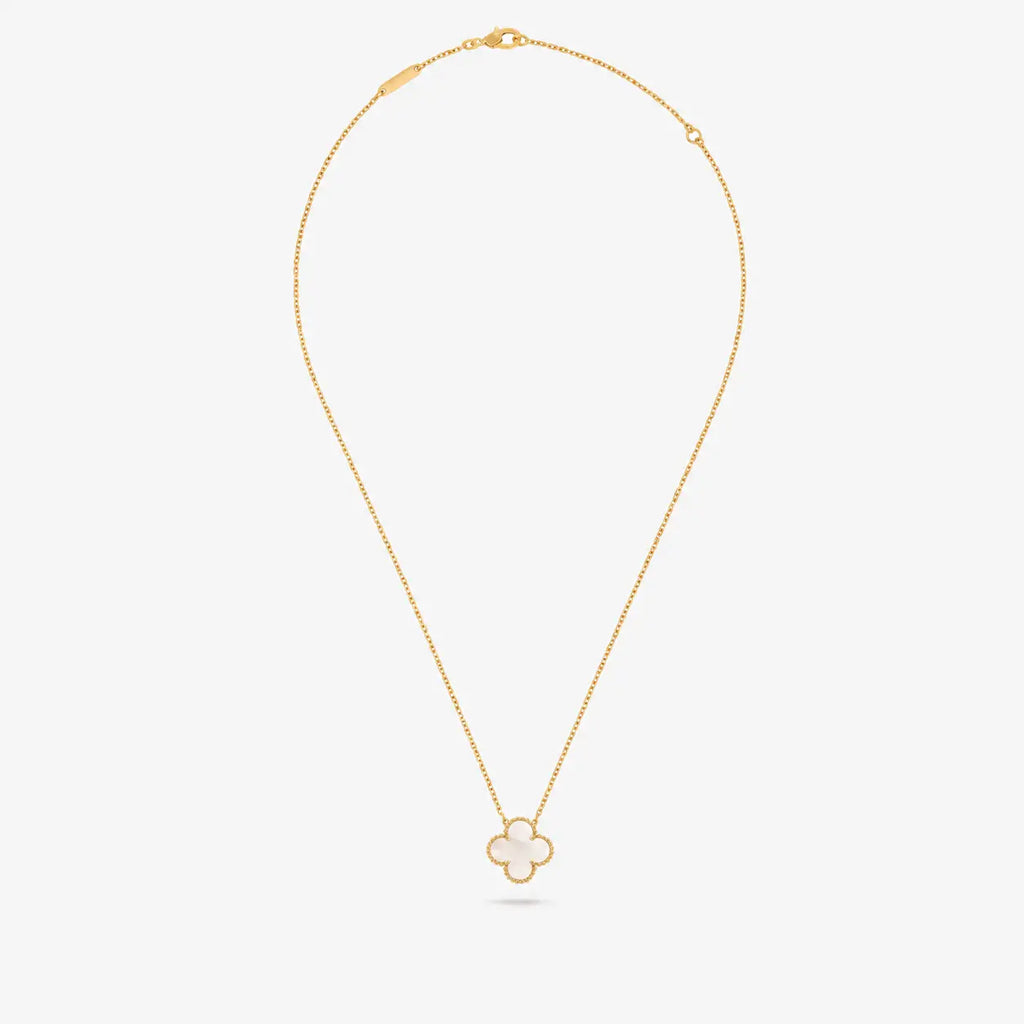 Van Cleef & Arpels Alhambra lucky four-leaf clover necklace