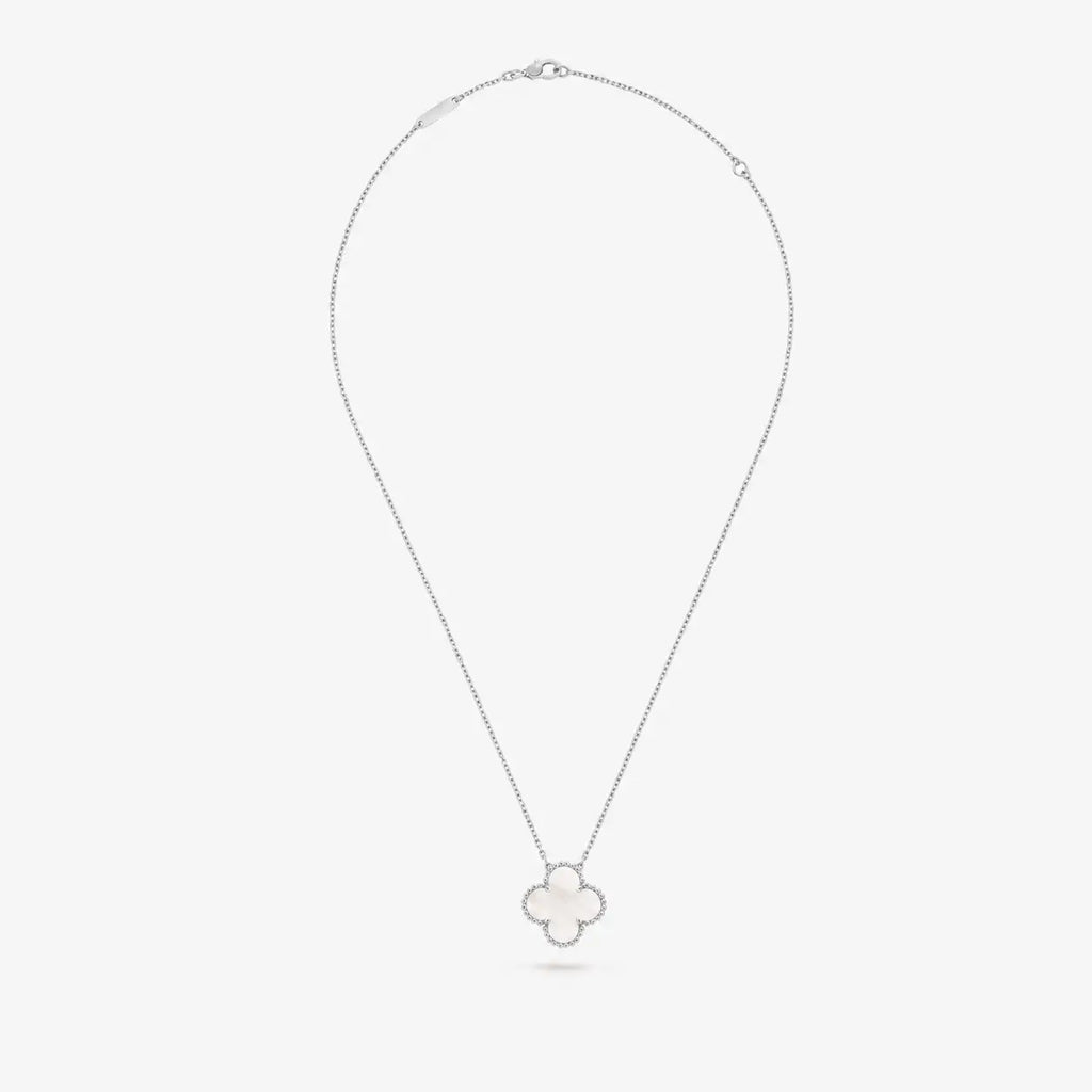 Van Cleef & Arpels Alhambra lucky four-leaf clover necklace