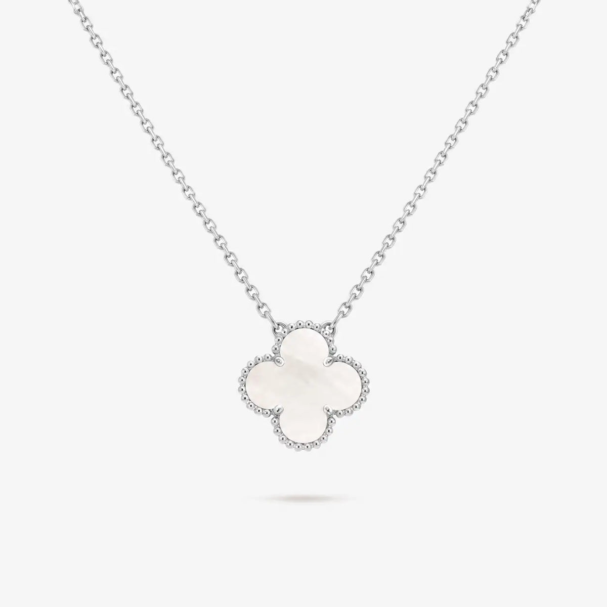 Van Cleef & Arpels Alhambra lucky four-leaf clover necklace