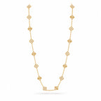 Van Cleef & Arpels Vintage Alhambra 20-motif long necklace