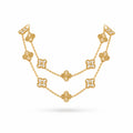 Van Cleef & Arpels Vintage Alhambra 20-motif long necklace
