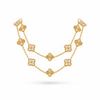 Van Cleef & Arpels Vintage Alhambra 20-motif long necklace