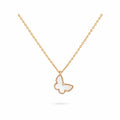 Van Cleef & Arpels Sweet Alhambra butterfly pendant necklace