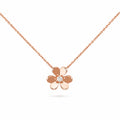 Van Cleef & Arpels Frivole collection flower necklace