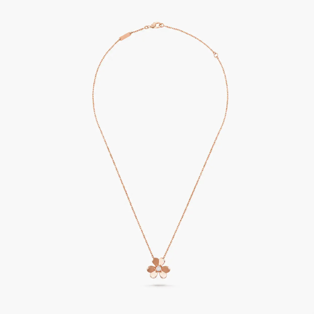 Van Cleef & Arpels Frivole collection flower necklace