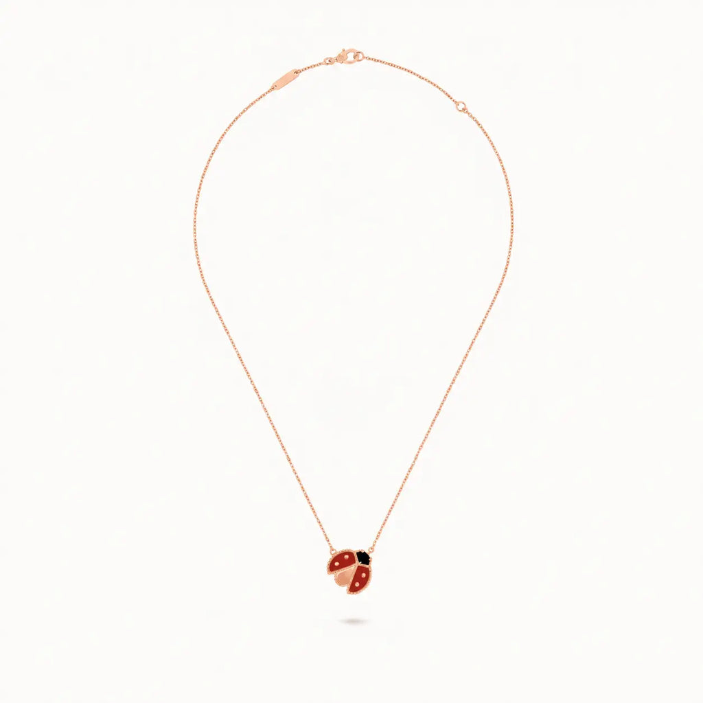 Van Cleef & Arpels Lucky Spring Ladybug Necklace