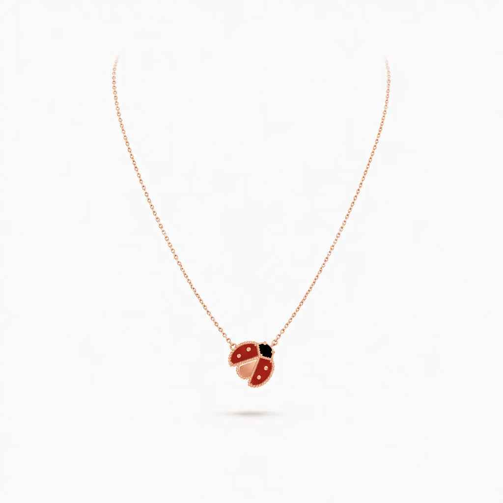 Van Cleef & Arpels Lucky Spring Ladybug Necklace