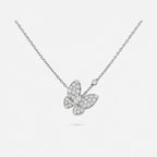 Van Cleef & Arpels Two Butterfly necklace
