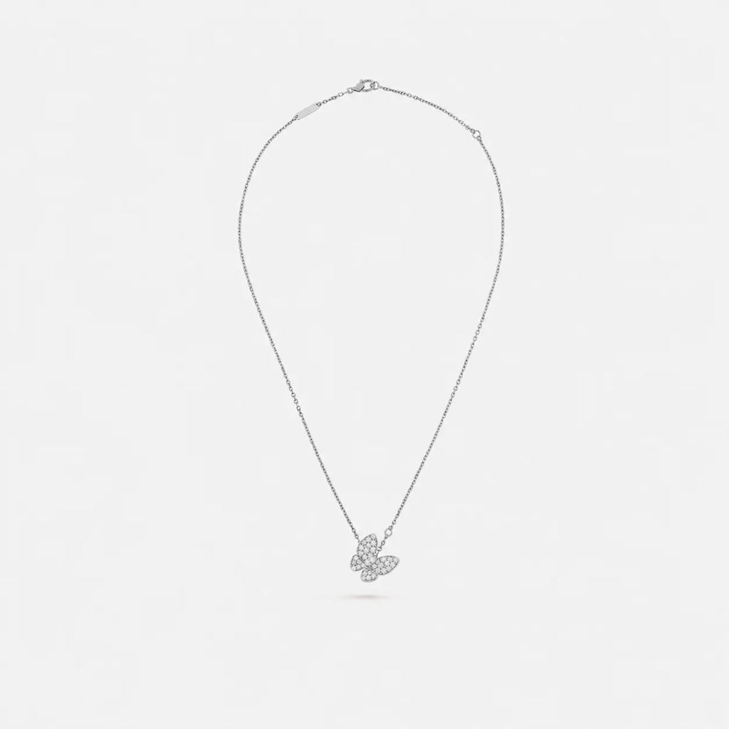 Van Cleef & Arpels Two Butterfly necklace
