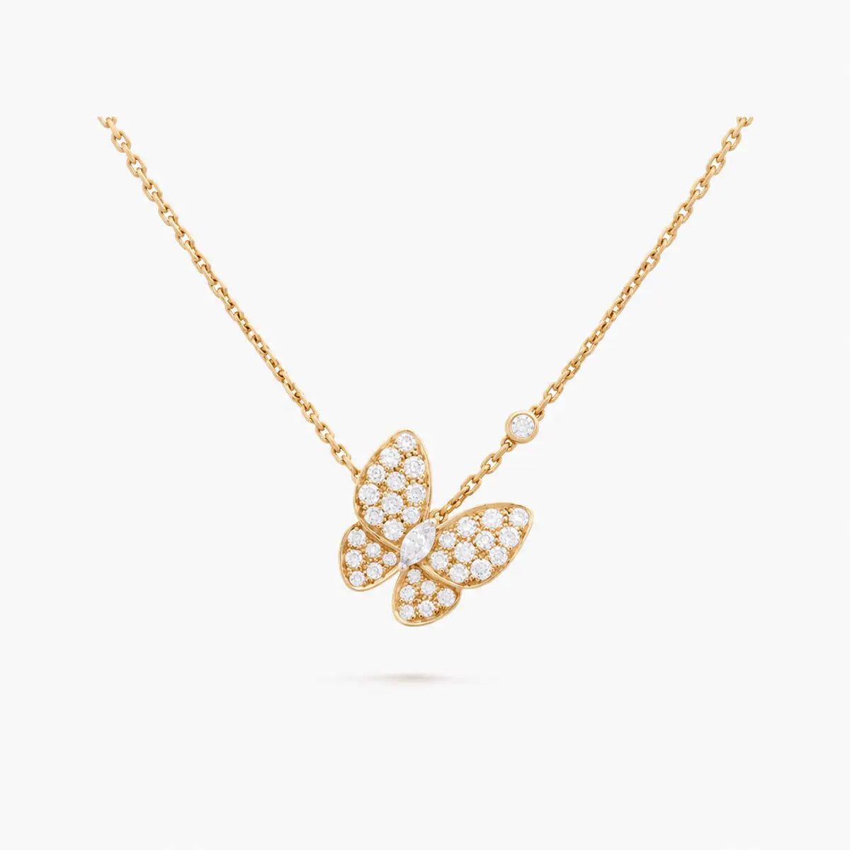 Van Cleef & Arpels Two Butterfly necklace