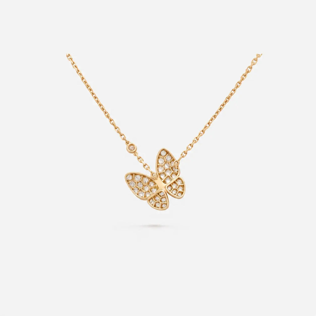 Van Cleef & Arpels Two Butterfly necklace