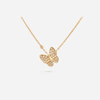 Van Cleef & Arpels Two Butterfly necklace