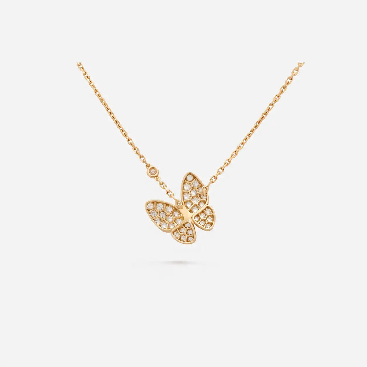 Van Cleef & Arpels Two Butterfly necklace