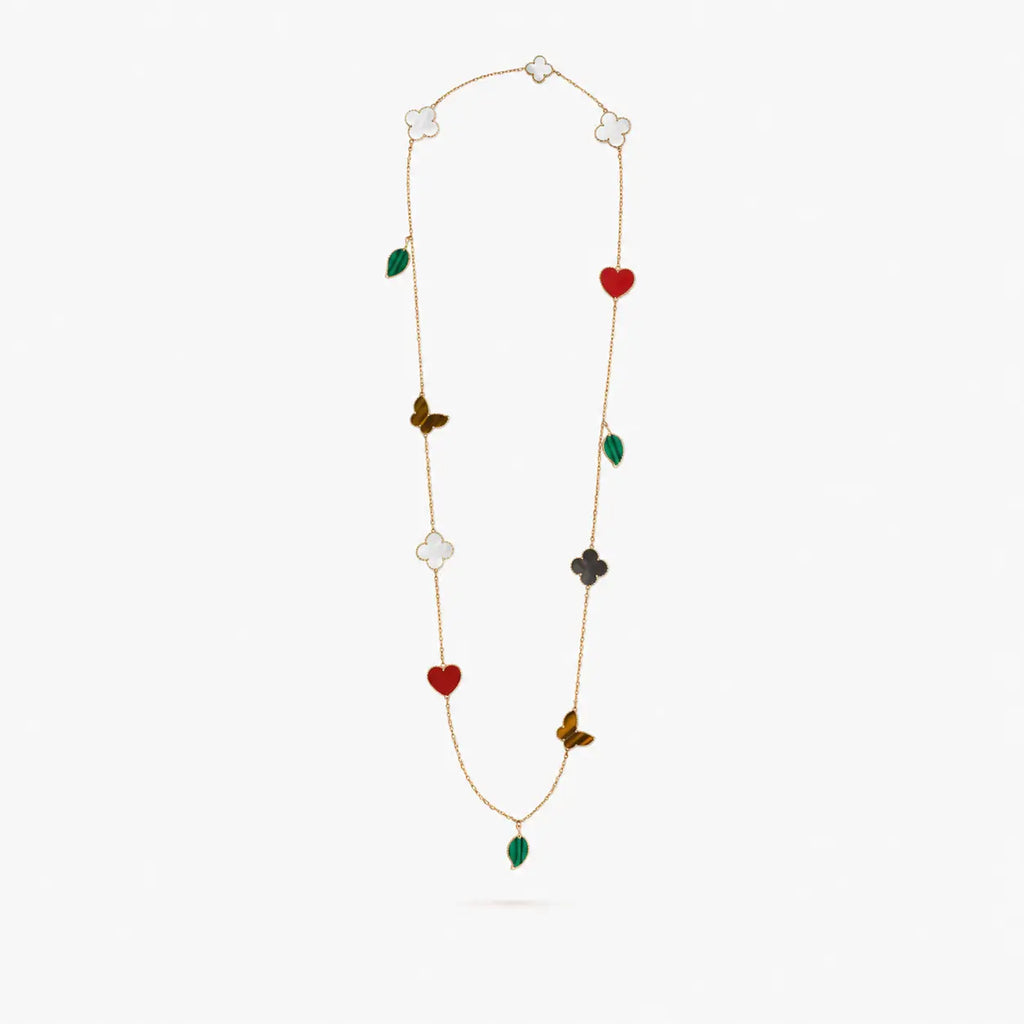Van Cleef & Arpels Lucky Alhambra long necklace