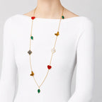Van Cleef & Arpels Lucky Alhambra long necklace