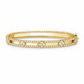 Van Cleef & Arpels Perlée Sweet Clovers diamond bracelet