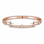 Van Cleef & Arpels Perlée Sweet Clovers diamond bracelet