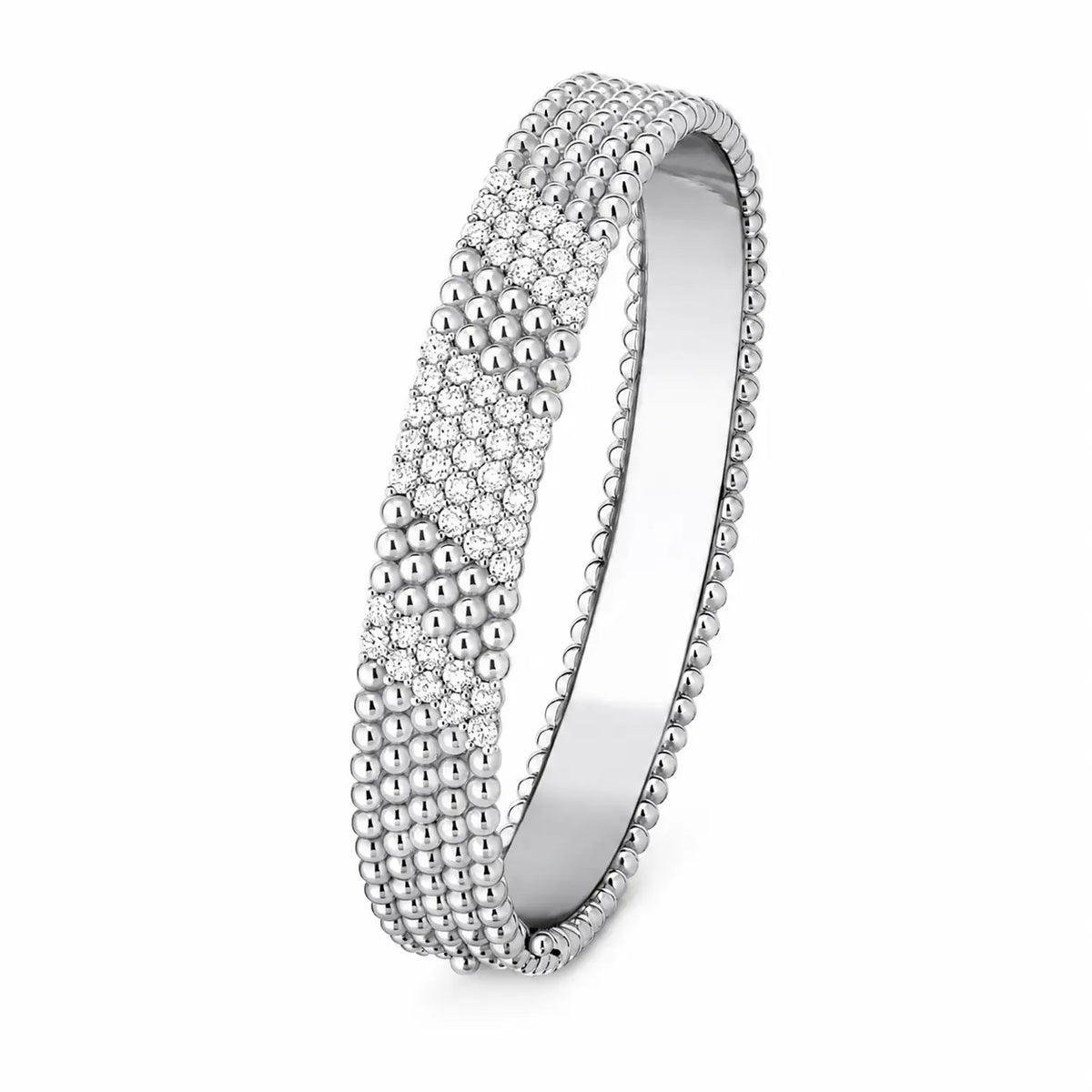 Van Cleef & Arpels Perlée five-row diamond bracelet
