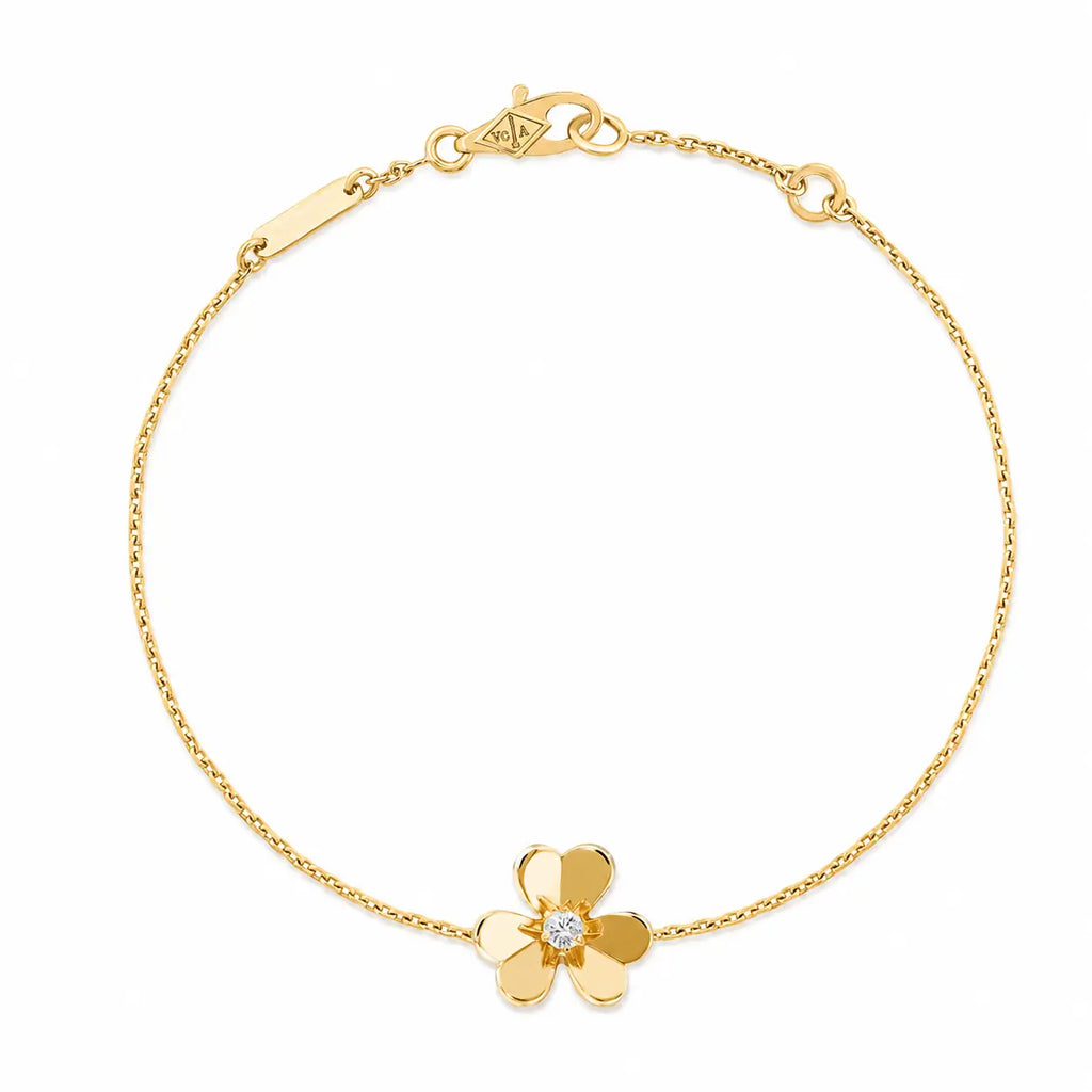Van Cleef & Arpels Frivole mini flower bracelet