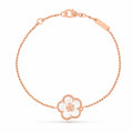 Van Cleef & Arpels Lucky Spring Mother-of-Pearl Plum Blossom Bracelet