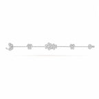 Van Cleef & Arpels Frivole collection full diamond five-petal bracelet,