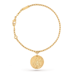 Van Cleef & Arpels Zodiaque Collection Aquarius Gold Bracelet