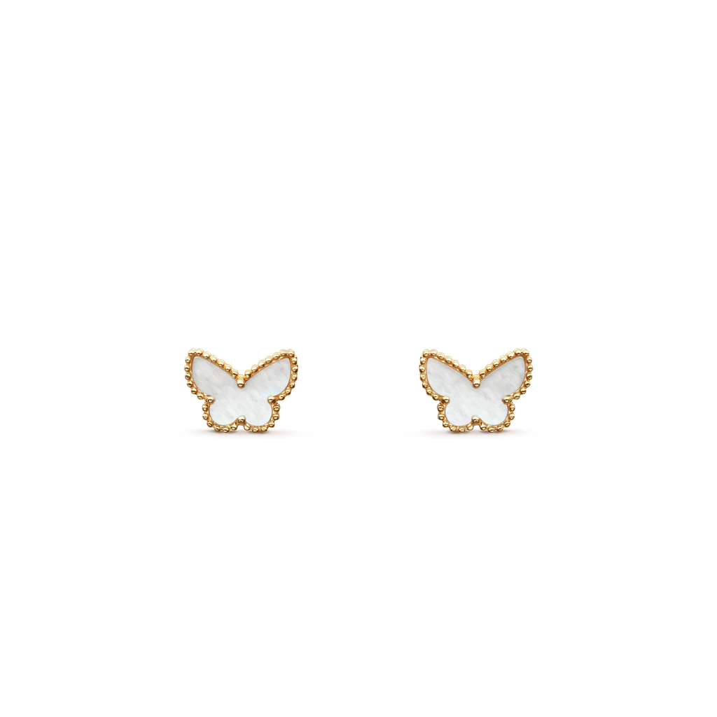 Van Cleef & Arpels Sweet Alhambra Butterfly Earrings