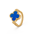 Van Cleef & Arpels Vintage Alhambra Reversible Ring