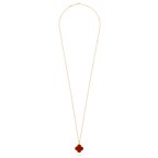 Van Cleef & Arpels Magic Alhambra Carnelian Long Necklace