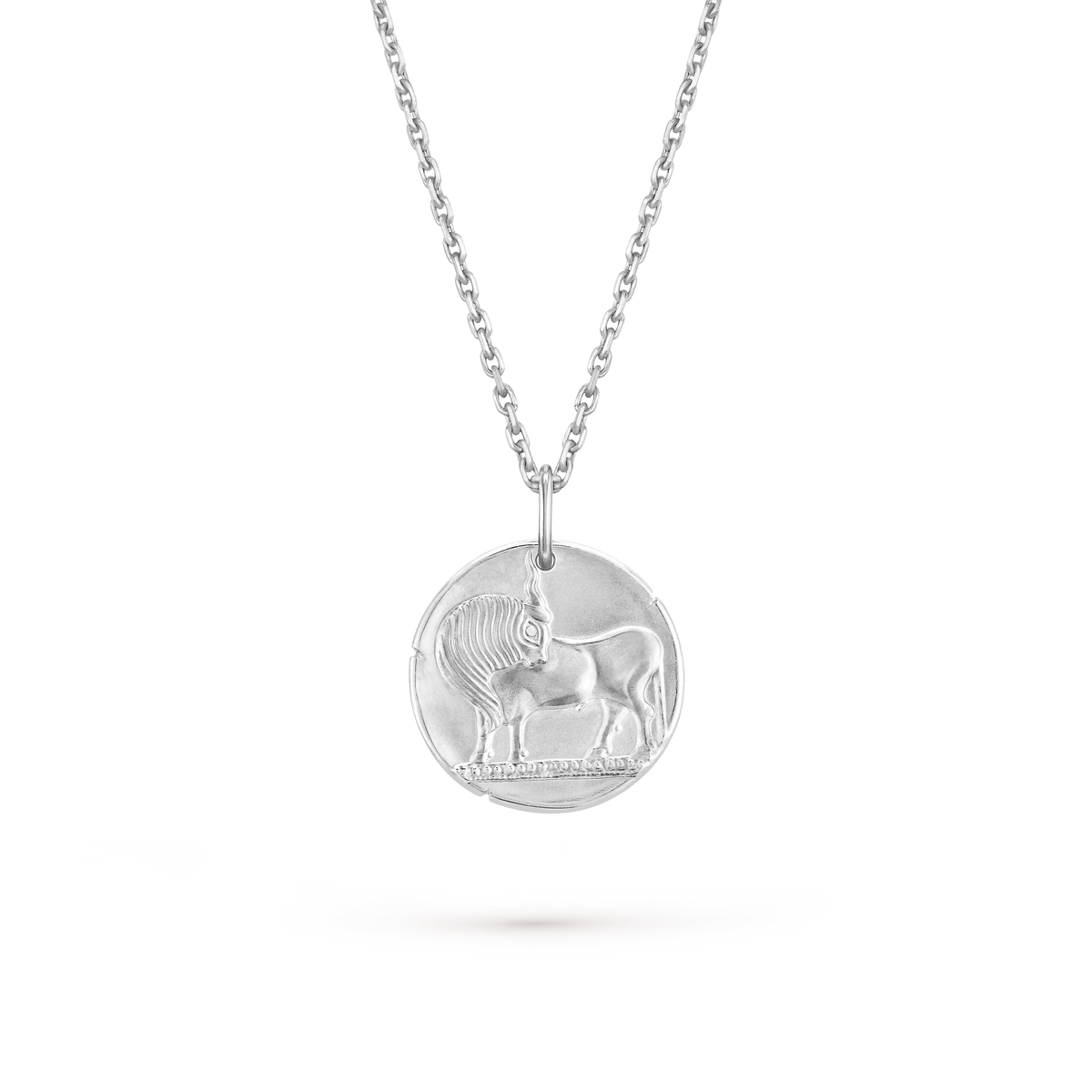 Van Cleef & Arpels Zodiaque Poetic Constellation Taurus Gold Coin Pendant
