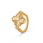 Van Cleef & Arpels Vintage Alhambra Reversible Ring
