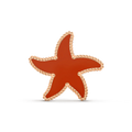 Van Cleef & Arpels Lucky Summer collection starfish brooch