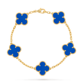Van Cleef & Arpels Vintage Alhambra Five-Flower Bracelet