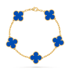 Van Cleef & Arpels Vintage Alhambra Five-Flower Bracelet