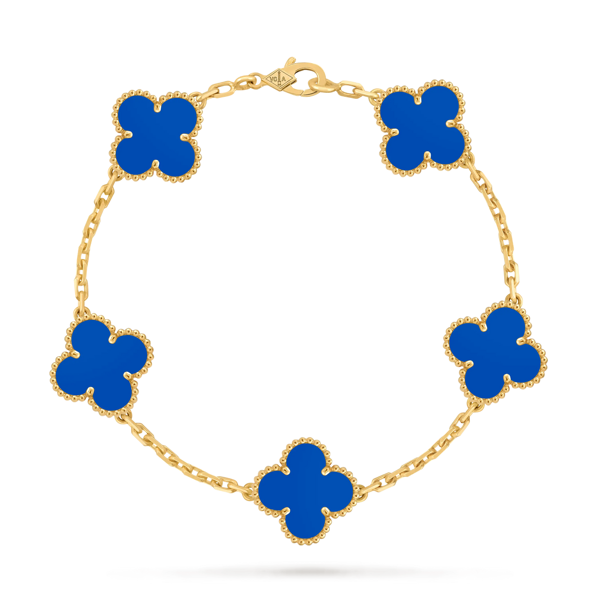 Van Cleef & Arpels Vintage Alhambra Five-Flower Bracelet